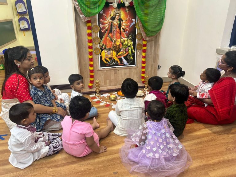 Kangaroo Kids Hosted Durga Puja Celebrations Across 24 Centres in Kolkata