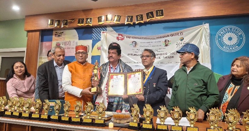 সম্প্রীতি কলকাতা প্রেস ক্লাবে সম্মান জানানো হলো “শ্রী নাগথিহাল্লি রমেশ” মহাশয় কে আয়োজনে ছিলেন ইন্টারন্যাশনাল মিডিয়া গিল্ড