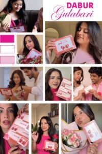 Dabur Gulabari’s  SayIt With A Rose Campaign Garners 100M+ Views, Distributes 2.5 Lakh Scented Memory Cards on Rose Day