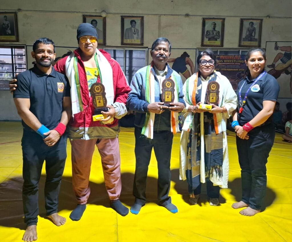 পঞ্চানন ব্যায়াম সমিতি আয়োজিত সেকেন্ড বেঙ্গল কিডস রেসলিং প্রতিযোগিতা