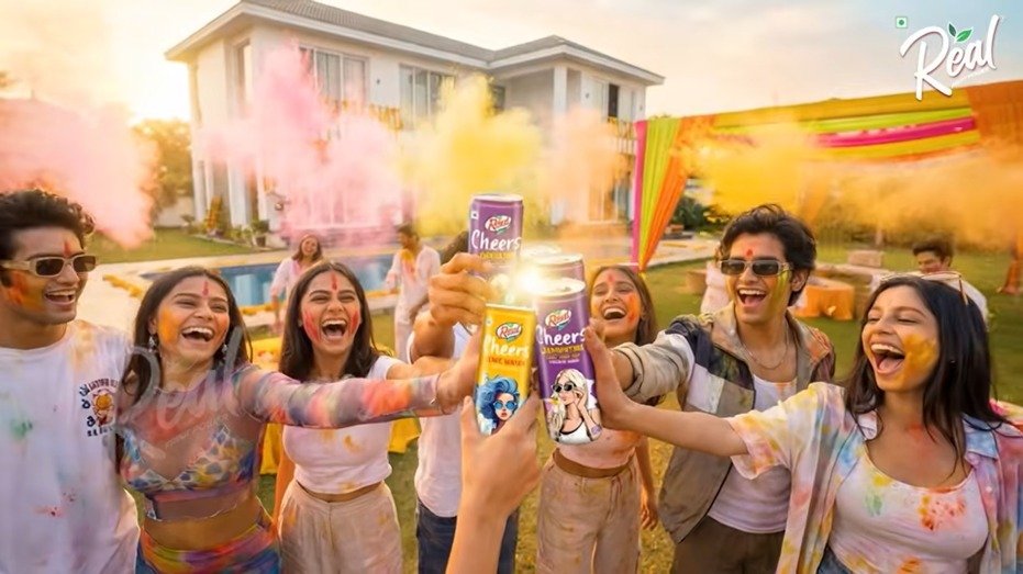 Dabur Réal Redefines the Spirit of Holi Celebration with ‘Real wale rang sab pe chadh jaaye’ Campaign