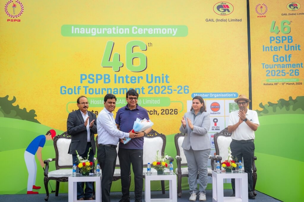 Inauguration of 46th PSPB Inter Unit Golf Tournament at Royal Calcutta Golf Club in Kolkata