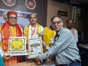 Dr. Suresh Kumar Agarwal Honoured with Yoga Wellness Ambassador Award on International Yoga Day
