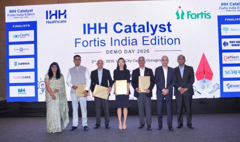 IHH Healthcare and Fortis Announce Winners of Inaugural IHH Catalyst | Fortis India Edition to Accelerate Healthcare Innovation at Scale