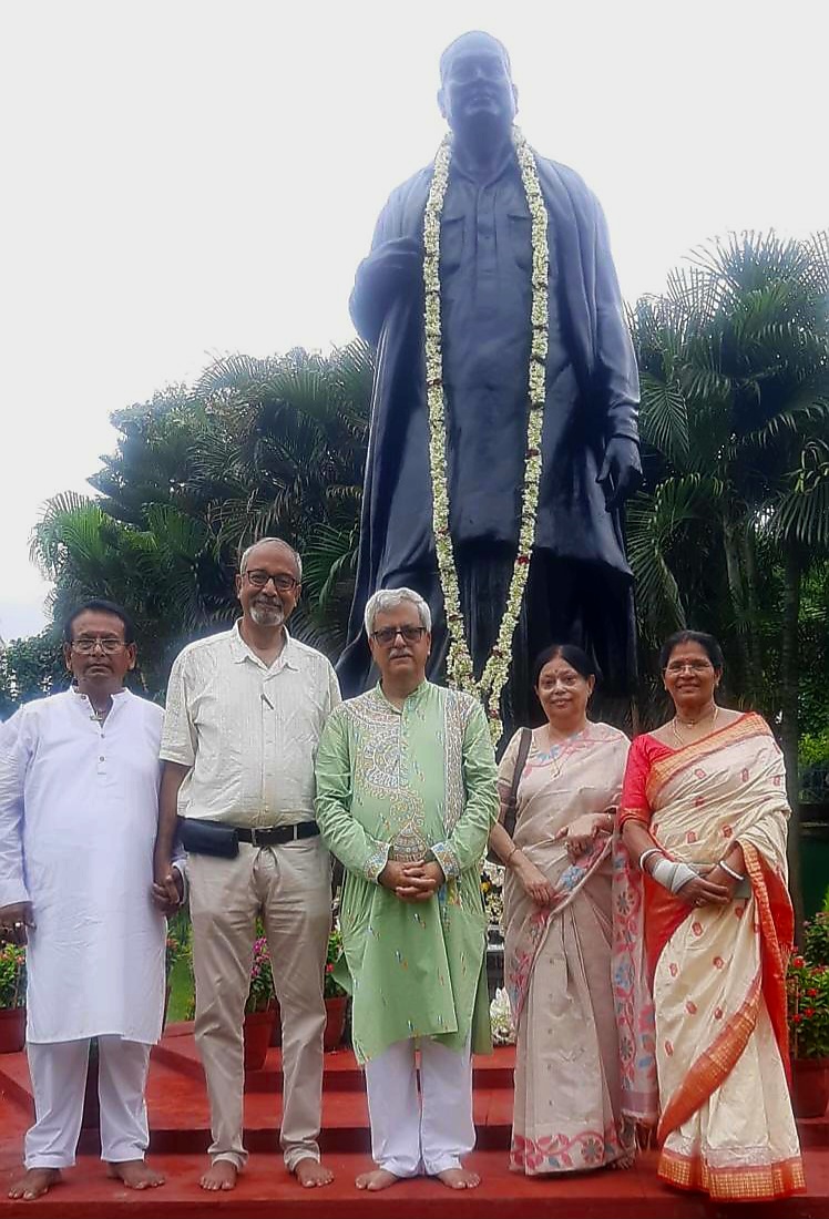 জোড়াসাঁকো ঠাকুরবাড়ির রবীন্দ্রভারতী সোসাইটির উদ্যোগে পালন করা হলো ডা: বিধানচন্দ্র রায়ের ১৪৫তম জন্মদিন