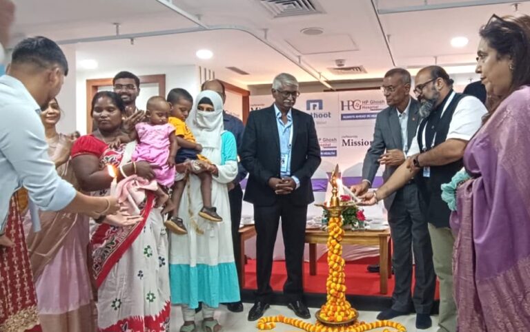 মিশন স্মাইল, মুথুট পাপ্পাচান ফাউন্ডেশন এবং এইচ.পি. ঘোষ হাসপাতাল-এর যৌথ উদ্যোগে কলকাতায় একটি সমন্বিত ক্লেফ্ট সার্জিক্যাল ক্যাম্প আয়োজন করা হচ্ছে