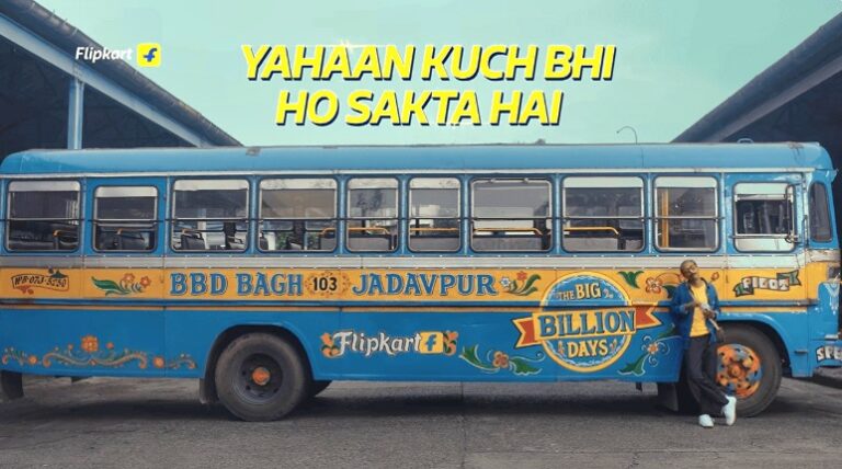 Flipkart Turns Kolkata’s BBD Bagh into a Big Billion Days Moment Through the City’s Iconic Bus Culture