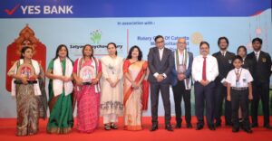 সবার পুজো “দুর্গাপুজো -র চতুর্থ বর্ষ উদযাপন” আয়োজনে ইয়েস ব্যাংক, সত্যম রায়চৌধুরী ফাউন্ডেশন এবং রোটারি ক্লাব অফ কলকাতা মেট্রোপলিটন ইস্ট-