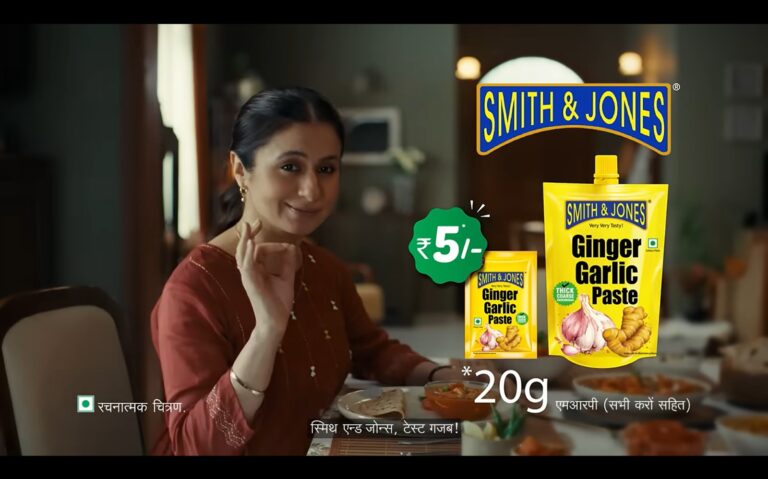 Smith & Jones Launches New Campaign with Rasika Dugal Encouraging Consumers to Question their Ginger Garlic Paste
